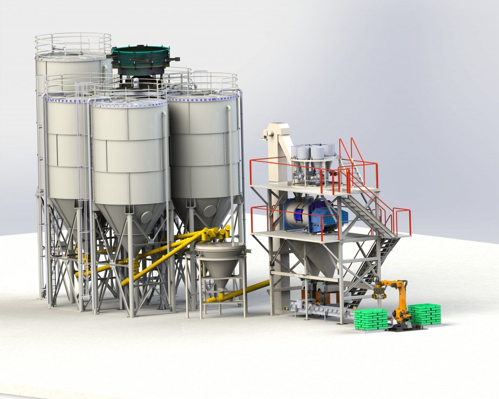 Yapı kimyasalları tesisi 12-20 ton/s - 2